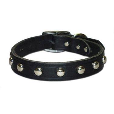 Imagem de Coleira para cães Leather Brothers 100LS-BU24 de 2,5 x 60,5 cm de couro Latigo, GG, vinho