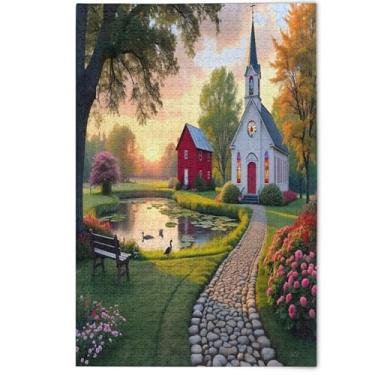 Imagem de Quebra-cabeça de flores florais de primavera estética, 1000 peças, presentes engraçados para amantes de quebra-cabeças, quebra-cabeças criativos, decoração artística com estampa animal, 1000 peças, 75