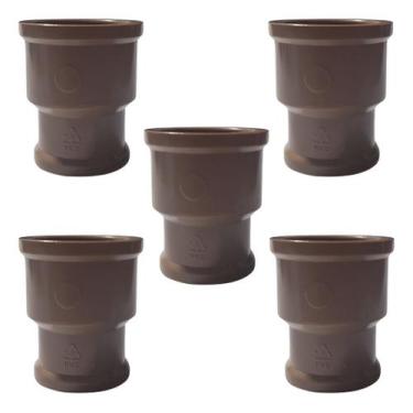 Imagem de Kit 5 Luva de Reducao Soldavel de 25 X 20mm Plastilit