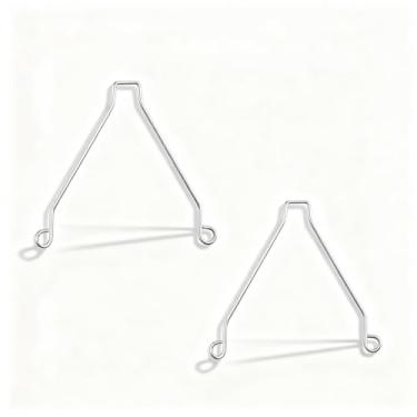 Imagem de Valorup S99140187 Grampos De Mola Para Capa De Ventilador De Banheiro, Adequados Para Molas De Grade Broan, Grampos De Mola Para Exaustor De Teto Quadrado Ou De Parede Broan-Nutone, Modelos 688, 670