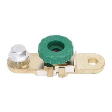 Imagem de Diydeg Interruptor de Desconexão da Bateria do Poste Lateral, 125 Amp 12V DC Tipo Botão Interruptor de Corte de Bateria, Isolador de Desconexão Mestre de Corte de Energia para Barco