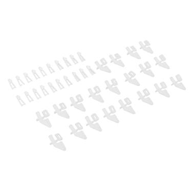 Imagem de Irfora 20 Conjuntos de Kit de Manilha Buzinas Controle 4 Furos, ângulo Leme Modelo Controle Remoto Atualizado Com Pinos e Parafusos, Adequado para Avião RC, Aeronave