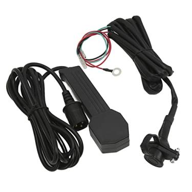Imagem de Generic Controle Remoto do Guincho, Interruptor de Controle Elétrico Manual Portátil Universal Durável de 12v Com Cabo de 9 Pés para Atv para Utv
