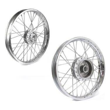 Imagem de Jogo De Roda Ybr 125 00/08 Factor 125 Á Disco Raiamento 4mm