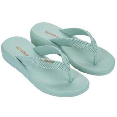 Imagem de Tamanco Anabela Casual Azaleia Sofisticado Feminino Moda-Feminino