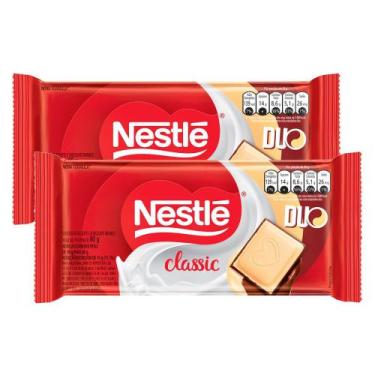 Imagem de Kit 2 Chocolate Nestlé Classic Duo 80g