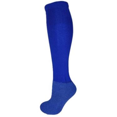 Imagem de Kit 3 Pares Meia Meião Futebol Futsal Infantil Juvenil Bebê Masculino 