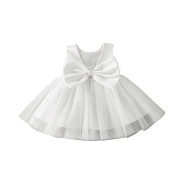 Imagem de Vestido De Festa Floral Para Menina Bebê, Moda Fofa, Luxuosa, Casual, 