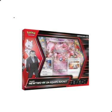 Imagem de Pokemon-box mewtwo ex da equipe rocket - COPAG