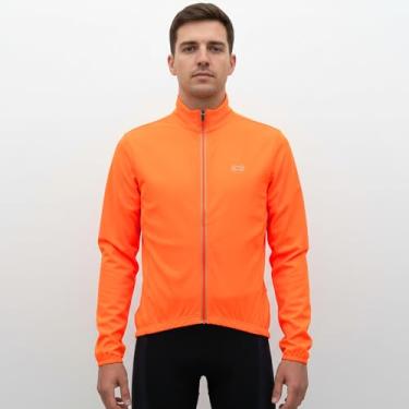 Imagem de Jaqueta Corta Vento Com Bolso Ciclismo Masculino Marcio May Sports Bag Laranja