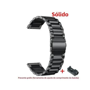 Imagem de Pulseira De Aço Inoxidável De 22mm 20mm Para Amazfit GTR Stratos GTS 4