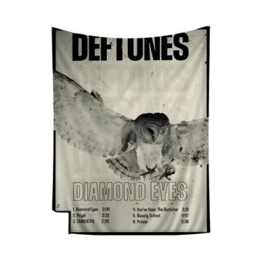 Imagem de Tapeçaria Musical Colorida Do Cantor Hop Star D-Deftones Para Decoraçã