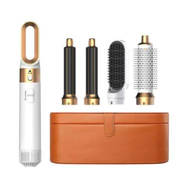 Imagem de Escova Secadora 5 Em 1: Modelador, Alisador E Escova De Ar Quente Para