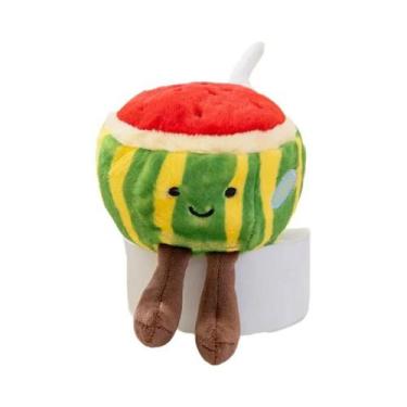 Imagem de Brinquedo De Pelúcia Macio De Frutas: Fruta Do Dragão, Pera, Maçã, Mor