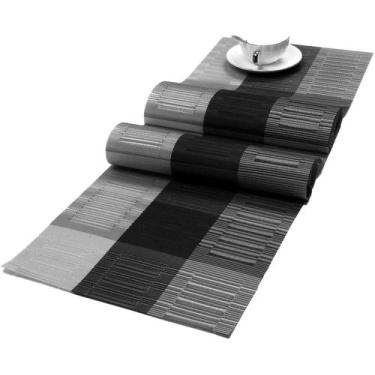 Imagem de Camino de Mesa SHACOS de Vinilo Tejido PVC 30x225 cm Resistente al Cal