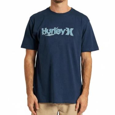 Imagem de Camiseta Hurley Rash Marinho-Masculino