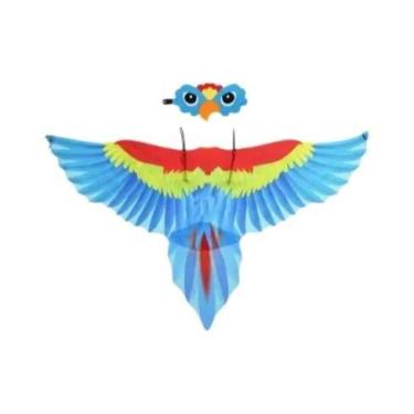 Imagem de Capa De Asas De Papagaio Fantasia Para Carnaval Halloween Performance 