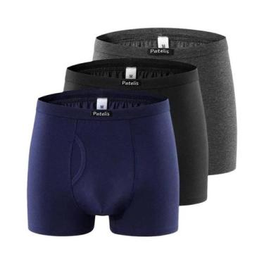 Imagem de Cuecas Boxer Masculinas plus Size 6XL 7XL 8XL Respiráveis E Macias 95-