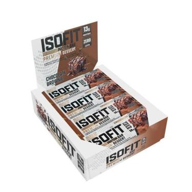 Imagem de Barra de Proteína Isofit Display 12un - Nutrex Research-Unissex