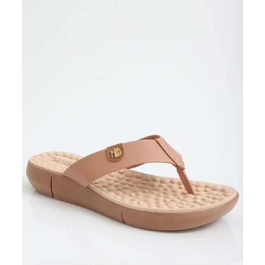 Imagem de Rasteirinha Feminina Conforto Modare Bege-18211, Bege, 37