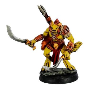 Imagem de Gnolls I - Miniaturas Pintadas - RPG - Genérico, Gnoll Ranger
