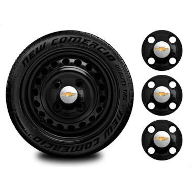 Imagem de 4Un Calotas Centro Roda Ferro Celta Aro 13-15 4 Furos 4X100