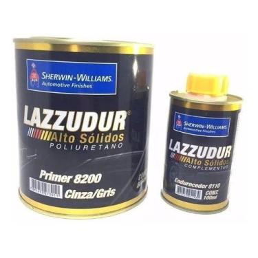 Imagem de Primer Pu Cinza 8200 800ml C/ End. 100ml Lazzuril