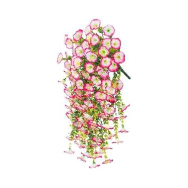 Imagem de Decoração De Parede E Porta Com Eucalipto E Glória-da-manhã Artificial