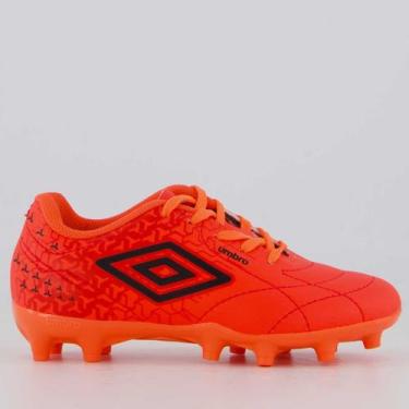 Imagem de Chuteira Umbro Class Neo Campo Juvenil Coral, 32