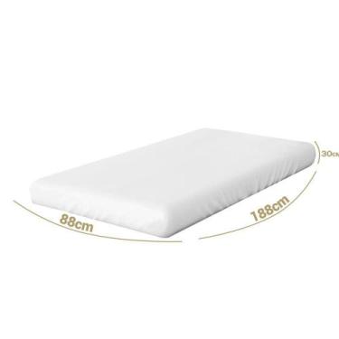Imagem de Protetor De Colchão Solteiro Box Capa De Colchão Branco - Vida Pratika