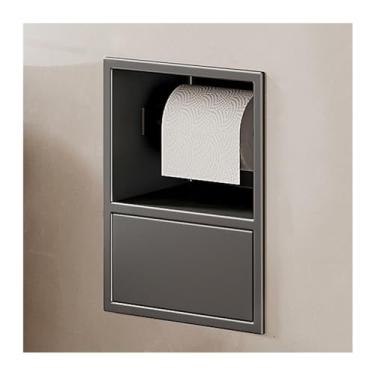 Imagem de Nicho de chuveiro de aço inoxidável – organizador de alcova à prova d'água para artigos de higiene e xampu – Prateleiras de armazenamento de 23 x 17 cm para banheiro, cozinha e quarto – Acabamento