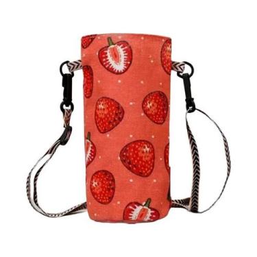 Imagem de Bolsa Térmica Portátil Para Garrafa De Água Com Alça Transversal Para 