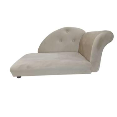 Imagem de Caminha Pet para Cachorro e Gato | Cama Estofada Confortável com Encosto e Base Antiderrapante | Cores a Escolher(Bege)