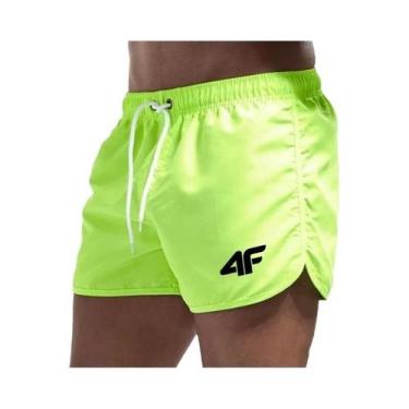 Imagem de Shorts De Praia Masculinos De Secagem Rápida Para Natação E Surf, Calç
