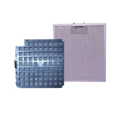 Imagem de Kit Filtros Cvc Slim Fogatti Alumínio E Carvão Ativado Preto Com Alumínio