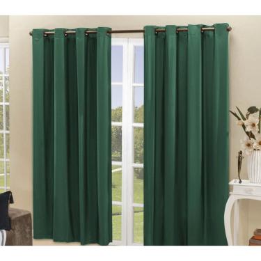 Imagem de Cortina Blackout PVC 2,80 m x 2,30 m - Verde