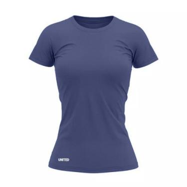 Imagem de Camisa de compressão térmica feminina United Manga Curta Proteção Sola