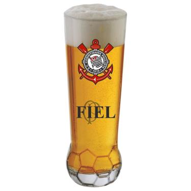 Imagem de Copo Bola para Cerveja Globimport Corinthians 8606876 – 370 ml 