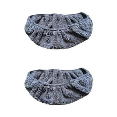 Imagem de Pano De Substituição Reutilizável Para Mop De Chão Plano, 2 Peças, Lav