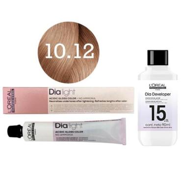 Imagem de Tonalizante Dia Light 10.12 Louro Claríssimo Cendré Irisado Milkshake 
