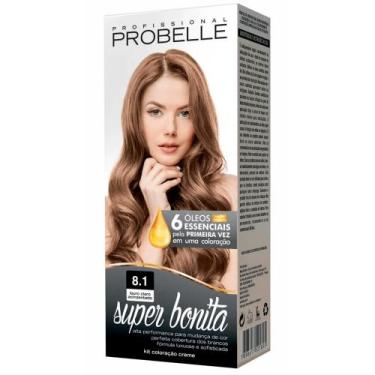 Imagem de Coloração Super Bonita Loiro Acinzantado 8.1 Probelle 50G
