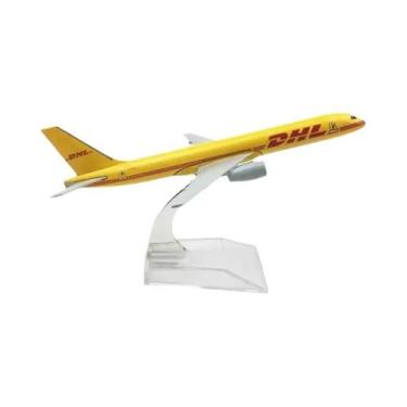 Imagem de Modelo De Avião Em Metal Fundido De 16CM, Brinquedo Colecionável 737 7