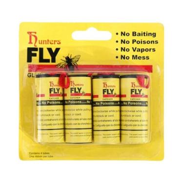 Imagem de Papel Adesivo Forte Para Moscas, Dupla Face, 4-40 Rolos, Capturador De