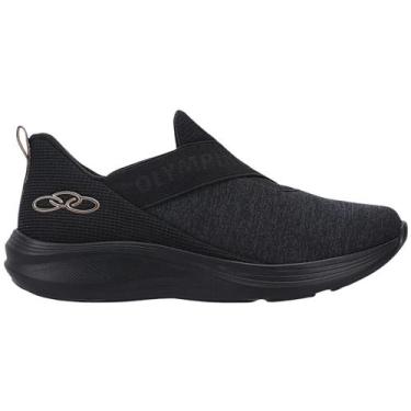 Imagem de Olympikus Easy 3 Mescla Preto Feminino Ultraleve Esportivo -, 35, Mesc