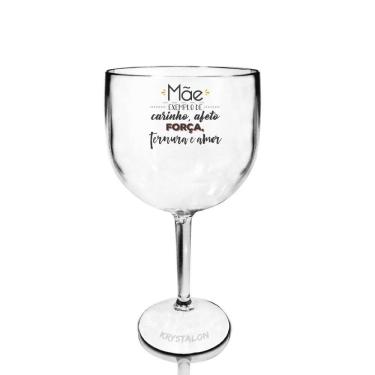 Imagem de Taça Gin Acrílico Personalizada Dia Das Mães Meu Exemplo