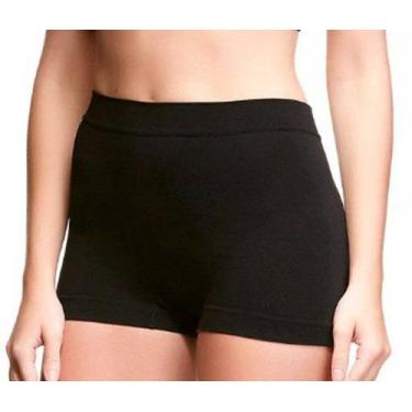 Imagem de Calcinha Short Feminina Bumbum Perfeito Modelo Boxer Trifil, Preto, P