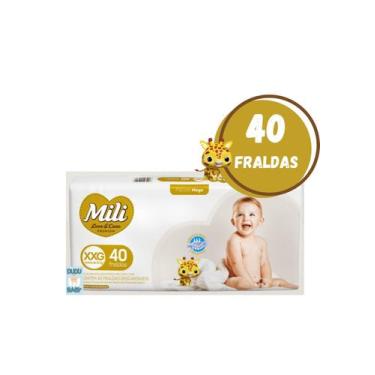 Imagem de fralda  mili love & care premium pacote mega  , XXG