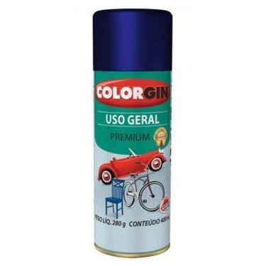 Imagem de Spray Uso Geral Metálico Azul Angra (57011) - Colorgin