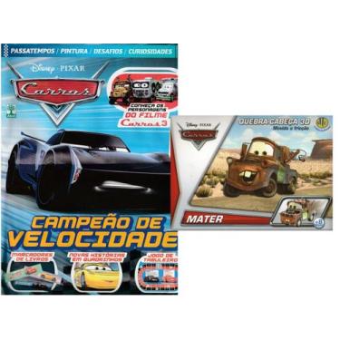Imagem de Revista Disney Carros Especial Quebra-Cabeça, Mater