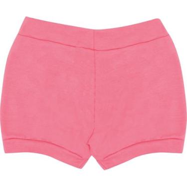 Imagem de Shorts bebe 13460 kiko e kika, Rosa barbie, M